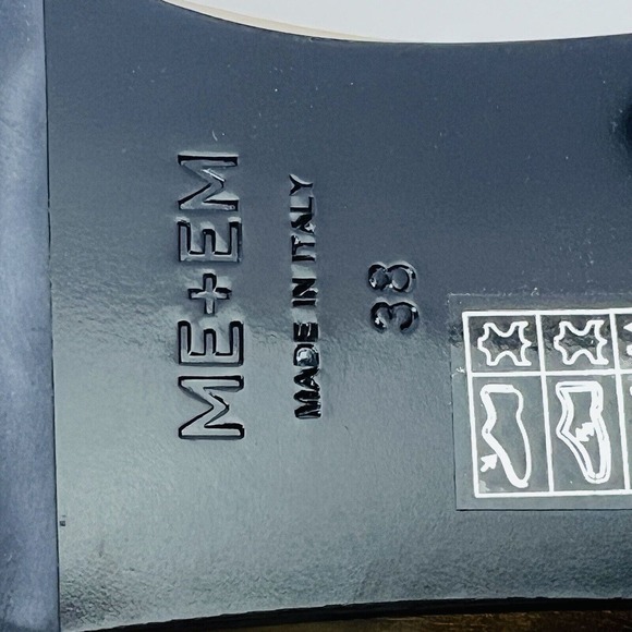 ME+EM Metallic Loafers Gold Women's Size EU38‎ / US7 Italy - Picture 8 of 9